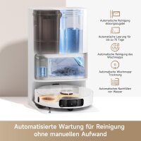 Dreame L10s Ultra Gen 2 Saugroboter, Wischfunktion, MopExtend RoboSwing, 10.000 Pa, Haustiermodus, Auto-Station, Teppichprofi