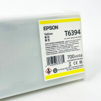 EPSON T6394 Ink Cartridge, Yellow, 700ml, Original, for...