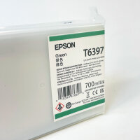EPSON T6397 Ink Cartridge, Green, 700ml, Compatible with...