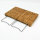 Frankfurter Brett Basic Pinstripe Bamboo Kitchen Board, with waste container, overflow protection, non-slip, robust wooden board
