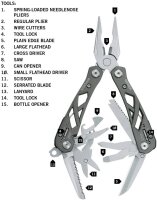 Gerber Suspension Multi-tool 31-003620, 12 Funktionen,...