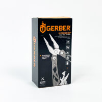Gerber Suspension Multi-tool 31-003620, 12 Funktionen, inkl. Nylon-Scheide, robustes Multifunktionswerkzeug für Outdoor & Alltag