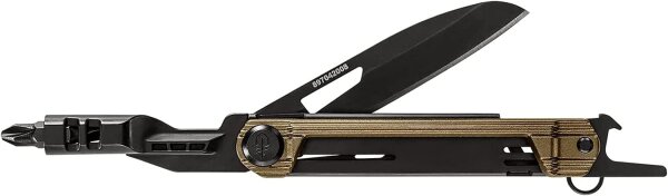 Gerber Armbar Slim Drive Bronze, 30-001733, Taschenmesser, 4 Funktionen, kompakt, robust, Einhandbedienung, Gürtelclip