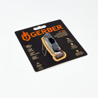 Gerber LST Mini Taschenmesser 33-024751, 440A Wharncliffe-Klinge 4,8cm, Nylon-Griff, Zugband, kompakt, leicht