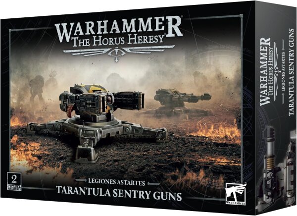 Warhammer The Horus Heresy, Legiones Astartes Tarantula Sentry Guns 31-109, 2 miniatures, defense, tabletop, building set