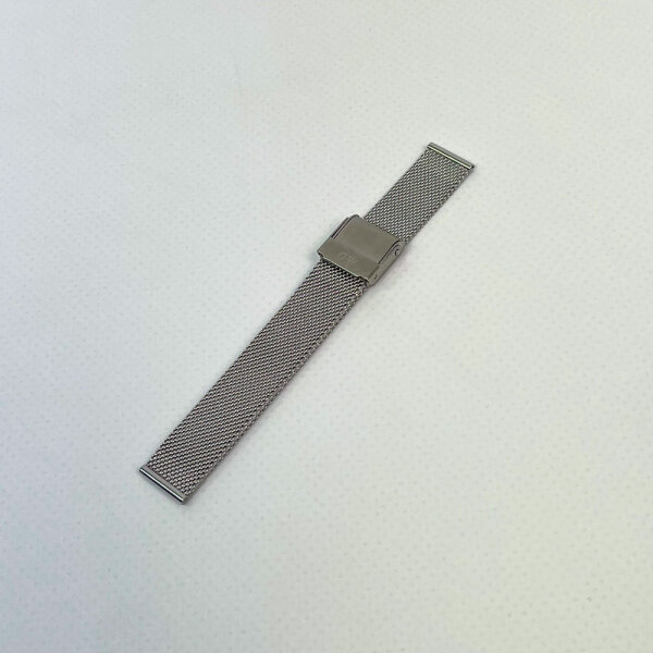Daniel Wellington bracelet, stainless steel, 15mm, silver-colored, replacement strap, suitable for DW watches, simple, elegant