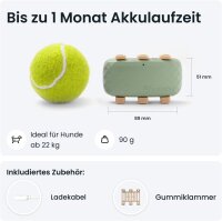Tractive Dog XL Tracker TRDOG4XLGR, GPS-Hundeortung, 1 Monat Akku, Live-Tracking, Weglaufalarm, Gesundheits- & Aktivitätsmonitor