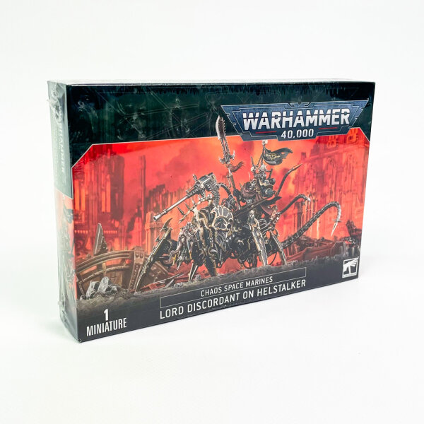 Warhammer 40.000 Chaos Space Marines Lord Discordant auf Helstalker, 1 Miniatur, Games Workshop, 43-59, Tabletop-Figur