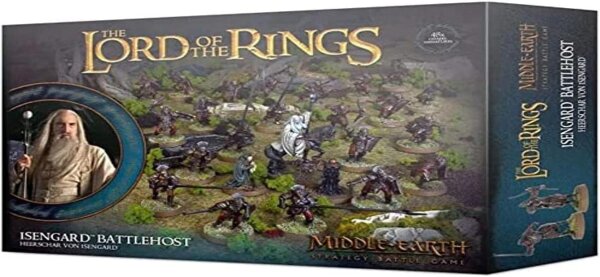 Warhammer Middle Earth Isengard Battlehost, 48 Citadel Miniaturen, Games Workshop, Heerschar, Tabletop, Modellbausatz