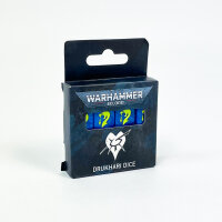 Warhammer 40,000 Drukhari Dice Set, 16 pieces, Games Workshop, Model No. 45-05, Collectors Dice for Tabletop Games
