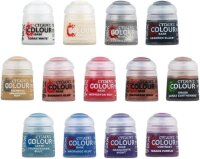 Warhammer 40.000 Farben & Werkzeuge Set, Games Workshop 60-12, Malset für Miniaturen, inkl. Farben & Zubehör