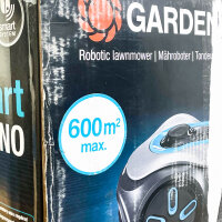 Gardena smart SILENO Free Set 600 m² Mähroboter, gebraucht, kabellos, App-Steuerung, LONA, leise, ohne Begrenzungskabel