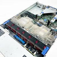 Used HPE ProLiant DL380 Gen10 server, without hard drives, 100-240V, 50-60Hz, 9.4-4.5A, rackmount