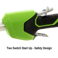 Greenworks G40PHAK2 40V Akku Teleskop-Heckenschere 51cm, inkl. 2Ah Akku & Ladegerät, verstellbar, kabellos