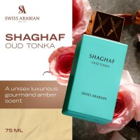 Swiss Arabian Shaghaf Oud Tonka Unisex Parfum 75ml, Eau...