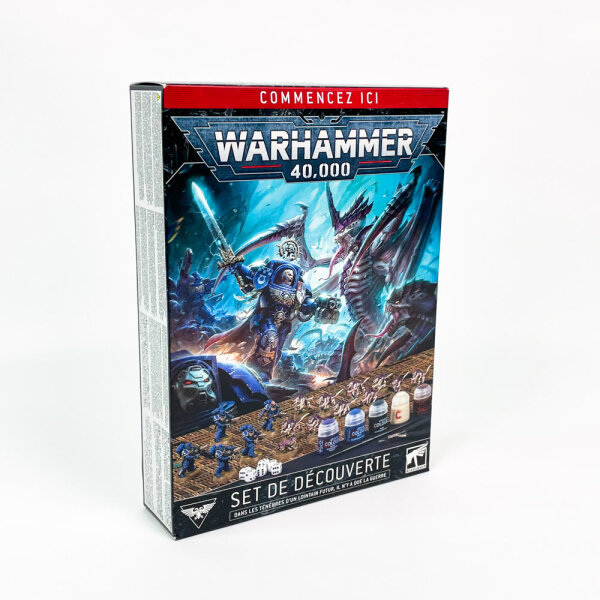 Warhammer 40,000 Discovery Set 40-04, Starter Set, French, Starter Box with Miniatures and Game Material