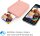 HP Sprocket HPISPP, Mobiler Fotodrucker, kabellos, Bluetooth, Zink-Klebefotopapier, für iOS/Android, rosa