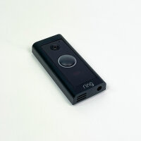 Ring Video Doorbell Wired, Video Door Intercom, 1080p HD, Night Vision, Live Video, Alexa Compatible, Black