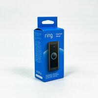 Ring Video Doorbell Wired, Video Door Intercom, 1080p HD, Night Vision, Live Video, Alexa Compatible, Black