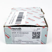 Rexroth R165382420 Guide carriage linear carriage, without ball chain, high precision, compact design, durable