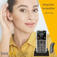 Beafon SL260 Seniorenhandy, Tastentelefon, SOS...
