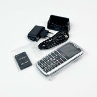 Beafon SL260 Seniorenhandy, Tastentelefon, SOS Notruftaste, hörgerätekompatibel M4/T4, Lichtsignal, 2,2" Display, Silber