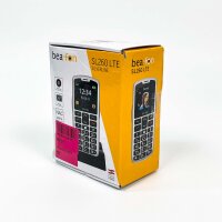 Beafon SL260 Seniorenhandy, Tastentelefon, SOS Notruftaste, hörgerätekompatibel M4/T4, Lichtsignal, 2,2" Display, Silber