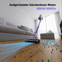 Redkey X18 Cordless Vacuum Cleaner 8-in-1, 60KPa, 650W,...