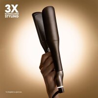 ghd chronos max S8M421 Glätteisen, breite 43mm Platten, smart, ideal für dickes/langes Haar, schnelles Styling, frizzfrei, Hitzeschutz