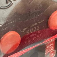 Rothenberger SV22 pressing machine, R-System P32 pressing jaws, 22mm working range, standard, model 015214X, SV contour