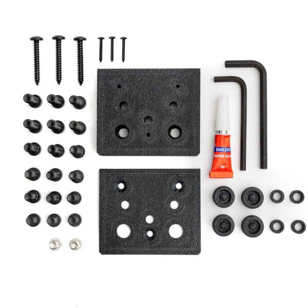 CineBack Schnellverschlussmodul Set, kompatibel Falcam F38-System, Modell 11624290, inkl. Schrauben, Zubehör für Kameras