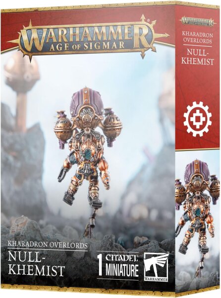 Warhammer Age of Sigmar Kharadron Overlords Null Khemist 84-53, Miniature, Plastic, 1 Figure, Tabletop, Unpainted