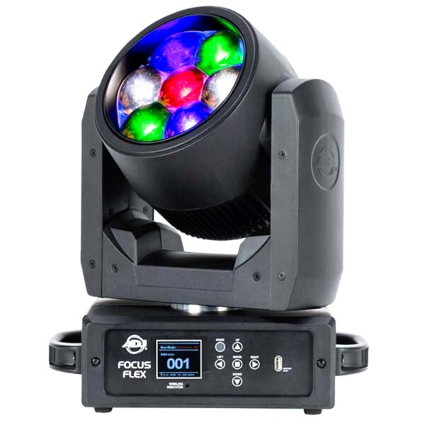 ADJ Focus Flex LED Moving Head, used, without cable, with a crack | 7x40W RGBW | 340W | Wash/Beam | 100-240V