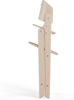 Cybex Gold CLICK & FOLD 524001143, Hochstuhl 3in1, ab Geburt nutzbar, inkl. Baby-Set & Tablett, bis 120kg, Buchenholz, Light Natural