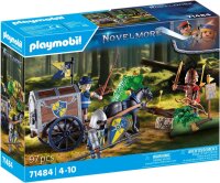 PLAYMOBIL 71484 Novelmore Knights Set, Transport Wagon...