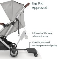 UPPAbaby Huckepack Board für Minu/Minu V2, Mitfahrbrett, schnelle Montage, Stehfläche für Kleinkinder, bequemes Mitfahren