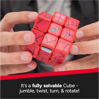 RBK Rubiks Cube 3x3 Spider-Man, Magic Cube, 3x3 Speedcube, Spider-Man Design, for Kids & Collectors
