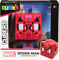 RBK Rubiks Cube 3x3 Spider-Man, Magic Cube, 3x3 Speedcube, Spider-Man Design, for Kids & Collectors