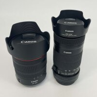 Canon EOS R6 Mark II body, mirrorless system camera, including 24-105mm & EF-S 55-250mm lenses, polarizing filter, Neewer NW561 flash