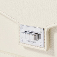 The Kooples Emily Small Handtasche, Leder, Weiß, 16x20x8cm, kompakt, elegantes Design, Schulterriemen