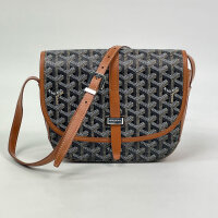 Goyard Belvedere PM shoulder bag, canvas/leather,...
