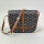 Goyard Belvedere PM Schultertasche, Canvas/Leder, Braun/Schwarz, 17x21x7cm, verstellbarer Riemen, gebraucht