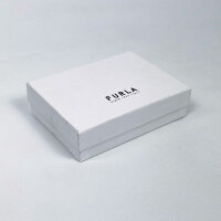 Furla 1927 M Geldbörse Damen, Leder, Twist-Lock, Schwarz, Kompakt, 13x9x3cm, stilvoll & praktisch