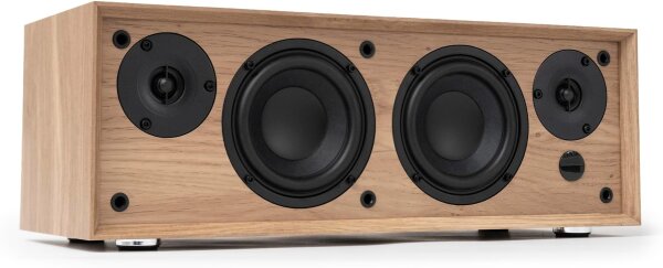 VULKKANO T50 ARC Active Speaker 50W, 4" Dual Tube Woofer, HDMI ARC, Bluetooth 5.0, versatile for TV, table & shelf