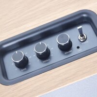 VULKKANO T50 ARC Active Speaker 50W, 4" Dual Tube Woofer, HDMI ARC, Bluetooth 5.0, versatile for TV, table & shelf