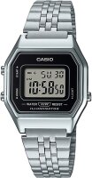 Casio Womens Retro Watch LA680WEA-1EF, silver, digital...