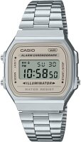 Casio Unisex Digital Watch, A168WA-8AYES, Stainless Steel...