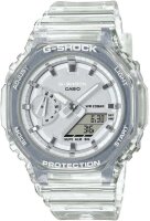 Casio GMA-S2100SK-7AER Damenuhr, silber/weiß,...