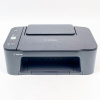 Canon PIXMA TS3450 Gebraucht Tintenstrahl-Multifunktionsdrucker, Schwarz, mit US-Kabel, sichtbare Kratzer