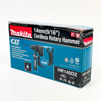 Makita HR140DZ Akku-Bohrhammer 12V max, SDS-Plus, kompakt, ohne Akku/Ladegerät, ideal für präzises Bohren und Meißeln